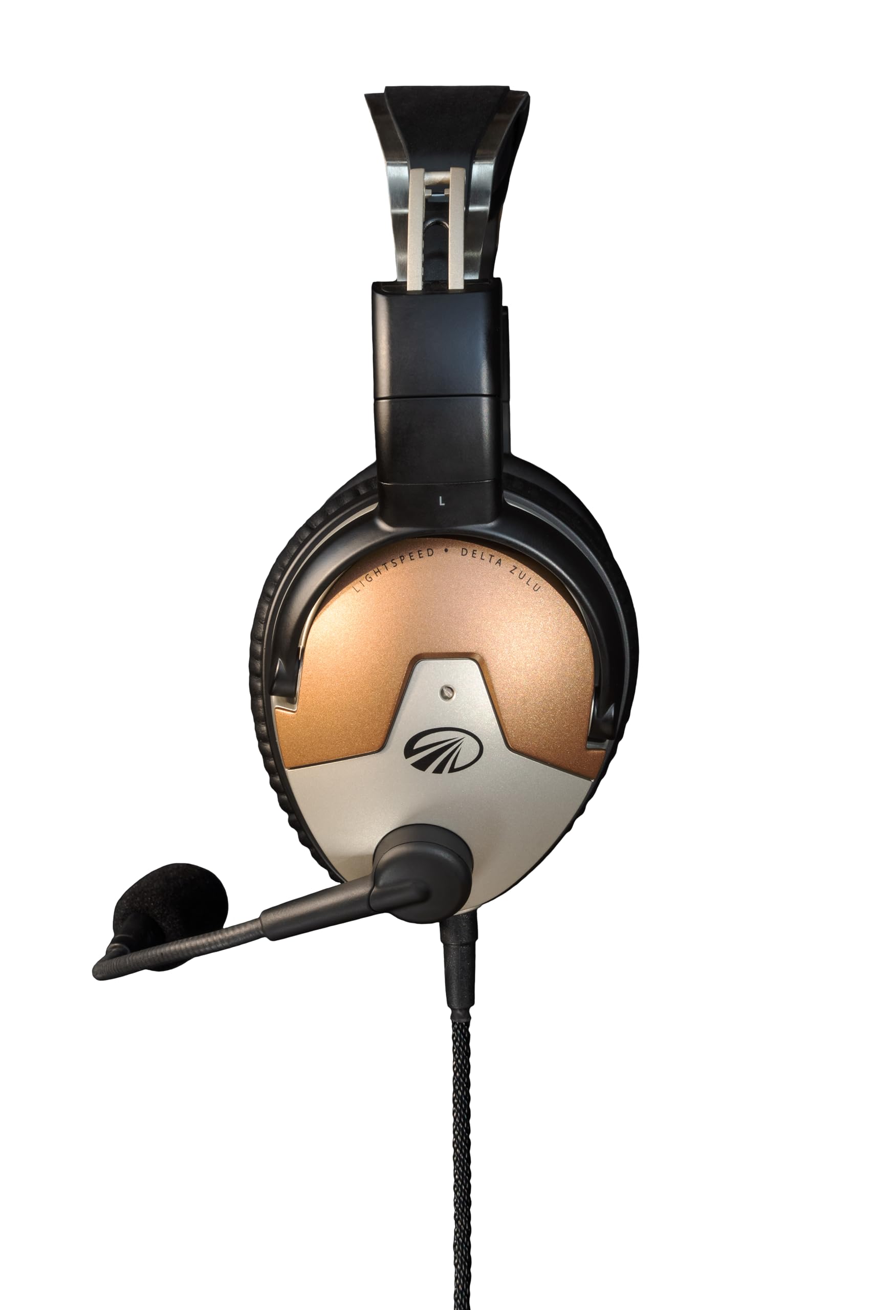 Lightspeed Delta Zulu� Anr Aviation Headset   Premium Noise Canceling Bluetooth Headset For Pilots With Built In Carbon Monoxide Monitoring And Personalized Eq (Ga Dual Plugs)